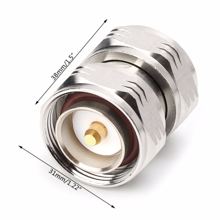 L29-JJ RF Coaxial Adapter 7/16 Din Male To 7/16 Din Male RF Connector L29-JJ RF Coaxial Adapter 7/16 Din Male To 7/16 Din Male RF Connector